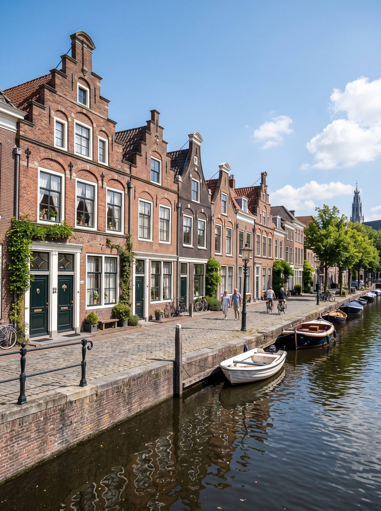 Historisch pand met trapgevel in Haarlem